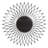 Morocco Metal Sunburst Mirror