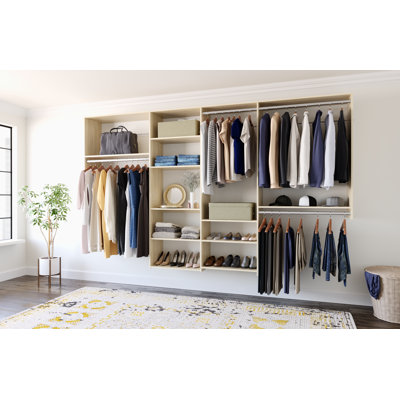 Grid 72 W  120 W Closet System