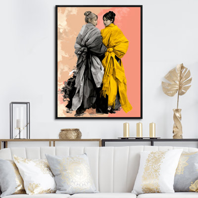 Black Avant Garde Girls Fashion - Fashion Wall Art