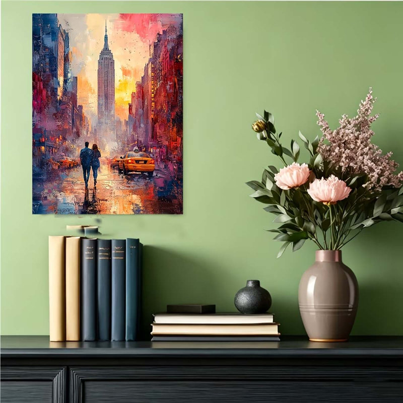 1 Piece Wrapped Canvas Wall Art