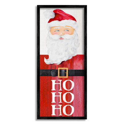 " Santa Clause Rustic Red Suit Charming Christmas " by Lanie Loreth