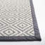 Tapis géométrique en laine et sisal Shellharbour Palm Beach-88728708