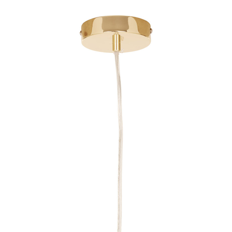 Brookhn 1 - Light Gold Bulb Pendant