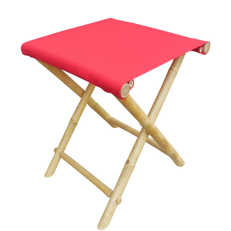Tabouret d'appoint Angus, Rouge