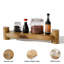 Plateau en bois fait à la main, décoration pratique de salle de bain et de cuisine pour savon, bouteilles de bain, bougies, papier hygiénique, support à plante