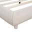 Lit plateforme en tissu d'ameublement Teddy-384786078