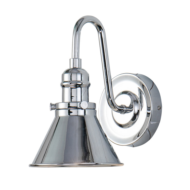 Meuble-lavabo 1 lumière Volya Provence, Argent argent