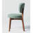 Modern And Simple Solid Wood Oak Backrest Dining Chair