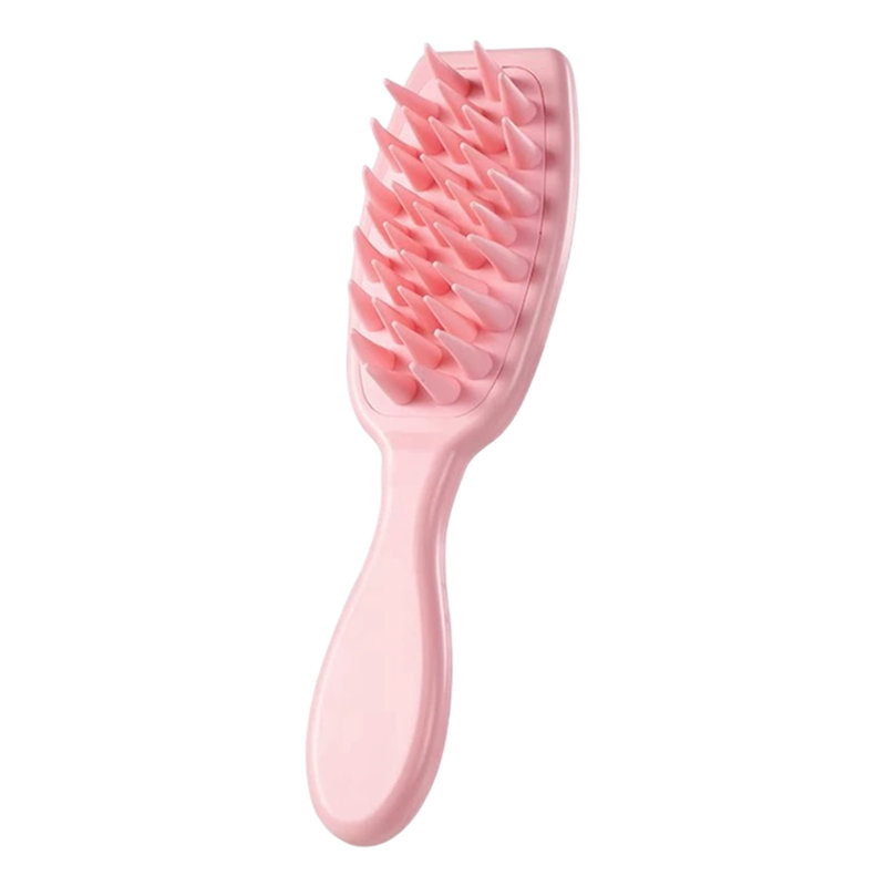 Laver la brosse de massage, shampooing, brosse, shampooing, peigne, Rose