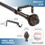 Tringle à rideaux simple 0,63 po Urbano-2035148971-2035148983