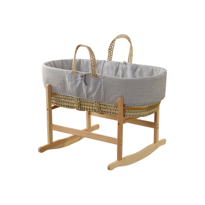 Moses Basket With Stand with Mattress