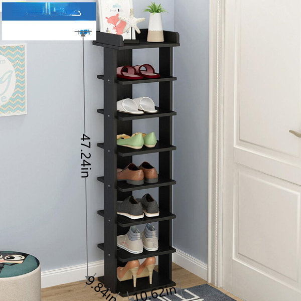 15 Pair Shoe Rack Latitude Run Finish: Smoked Oak Gray