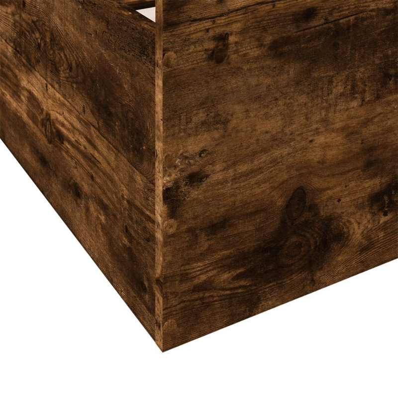 Peltz Bed, Smoked Oak, Small Single (2'6)