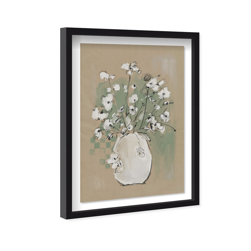 Spring Energy Print by Oliver Gal, 31.5"H x 46.5"W, Black Shadowbox