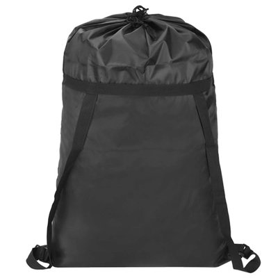 Heavy Duty Foldable Large Laundry Bag Storage Backpack with Shoulder Straps Drawstring Closure