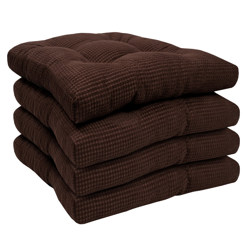 Coussin de chaise à mémoire de forme, 4, Chocolat