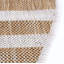 Tapis rayé intérieur / extérieur Robinson taupe / ivoire-798579096