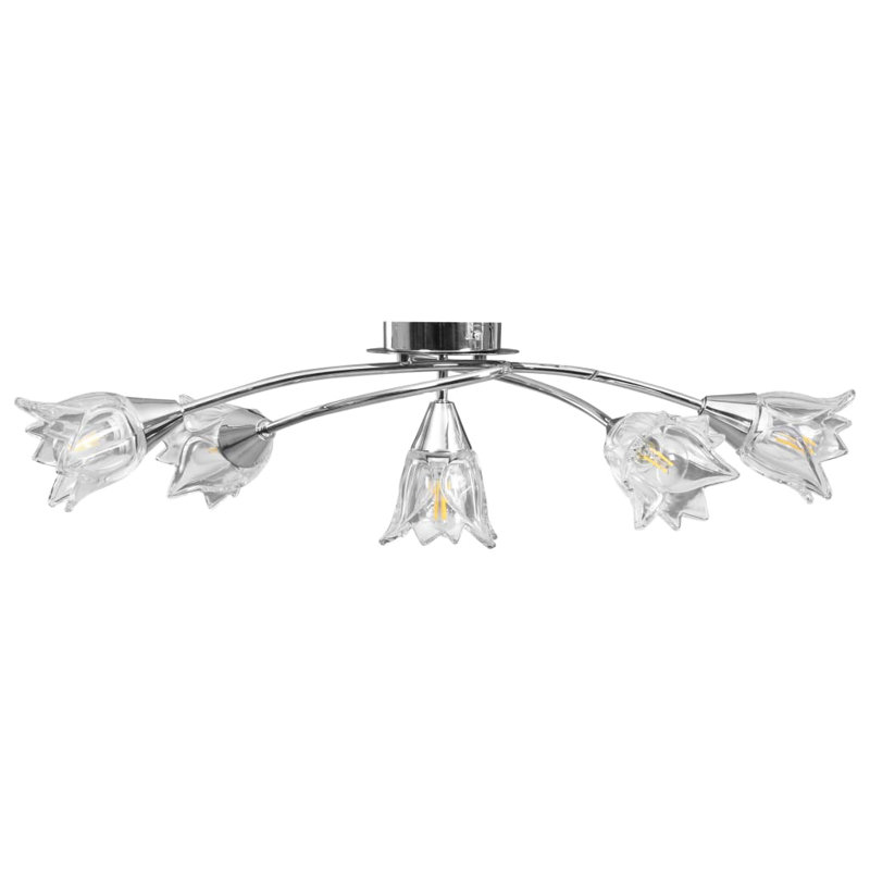 Sharie Glass Semi Flush Mount
