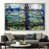 White Floater Framed
