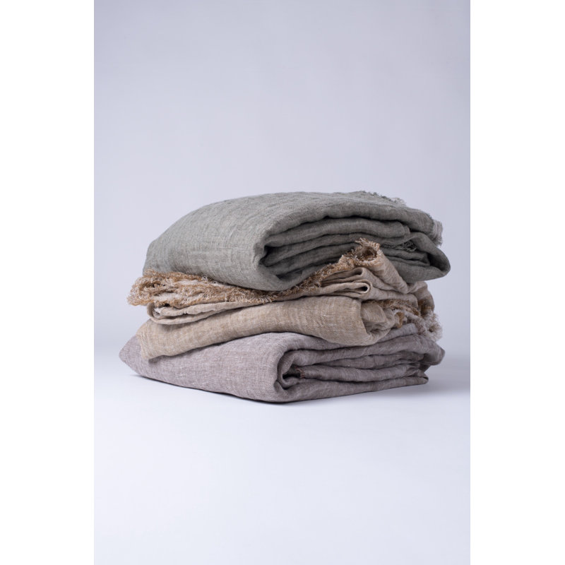 Kenton Linen Coverlet, Queen Coverlet/Bedspread