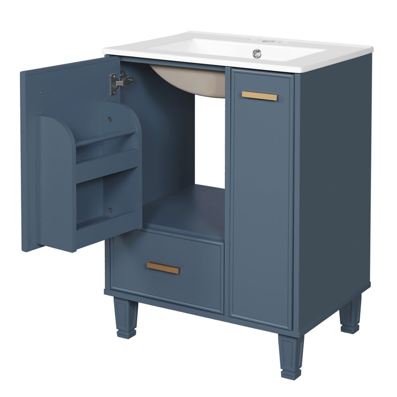 24" Bathroom Vanity With Sink