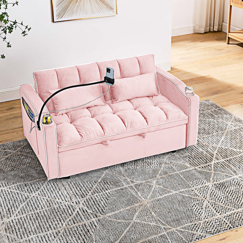 Canapé-lit coulissant avec port USB