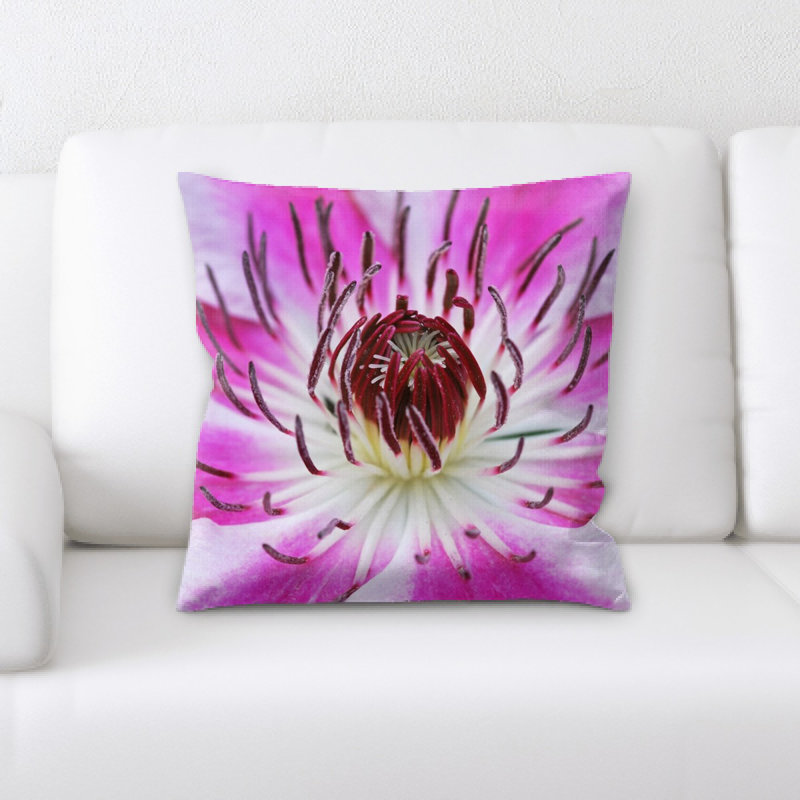 Coussin clematis