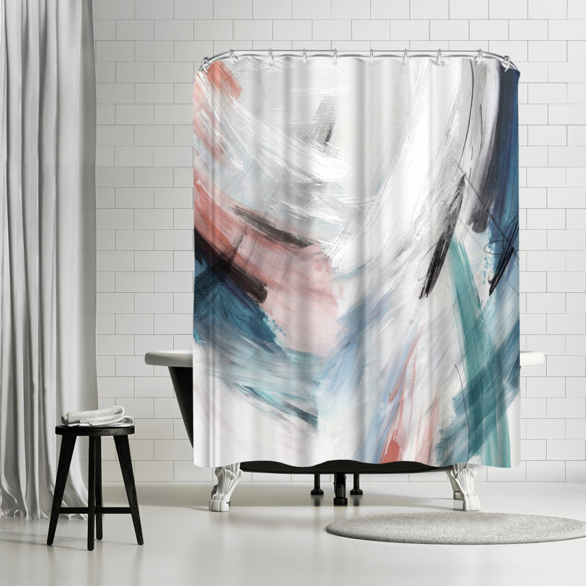 Shower Curtain - Embodiment By Pi Creative Art