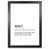Black Grain Frame