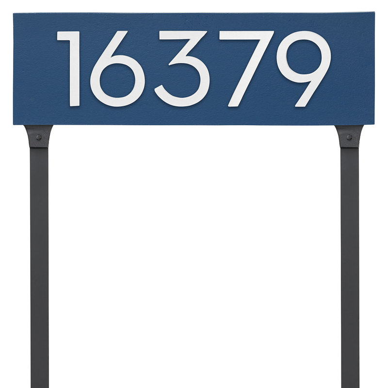 Rectangle pour pelouse, Bleu mer / blanc, Oui