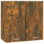 Armoire suspendue vidaXL Lyon chêne fumé 60 x 31 x 60 cm-627754979