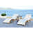 Alois Chaise Lounge Set with Cushion and Table-210628078