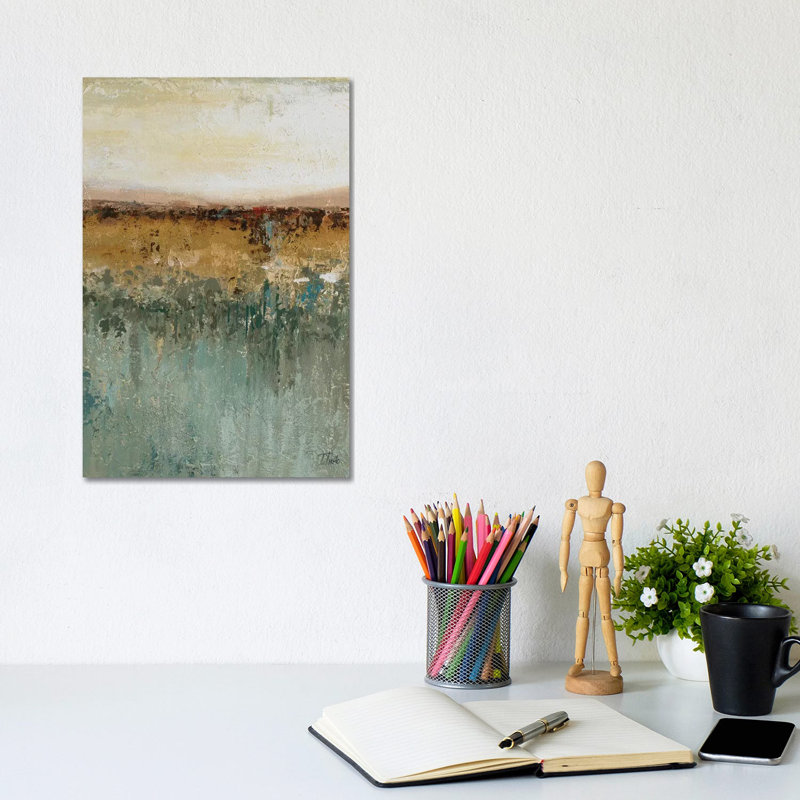 « Antique Contemporary II » par Patricia Pinto, reproduction d’art, Toile tendue, Pas de tapis, H 12 po x l 8 po x P 0,75 po