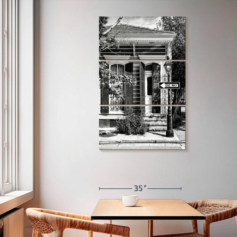 Sireci Art Deco Facade, 65" H x 42" W