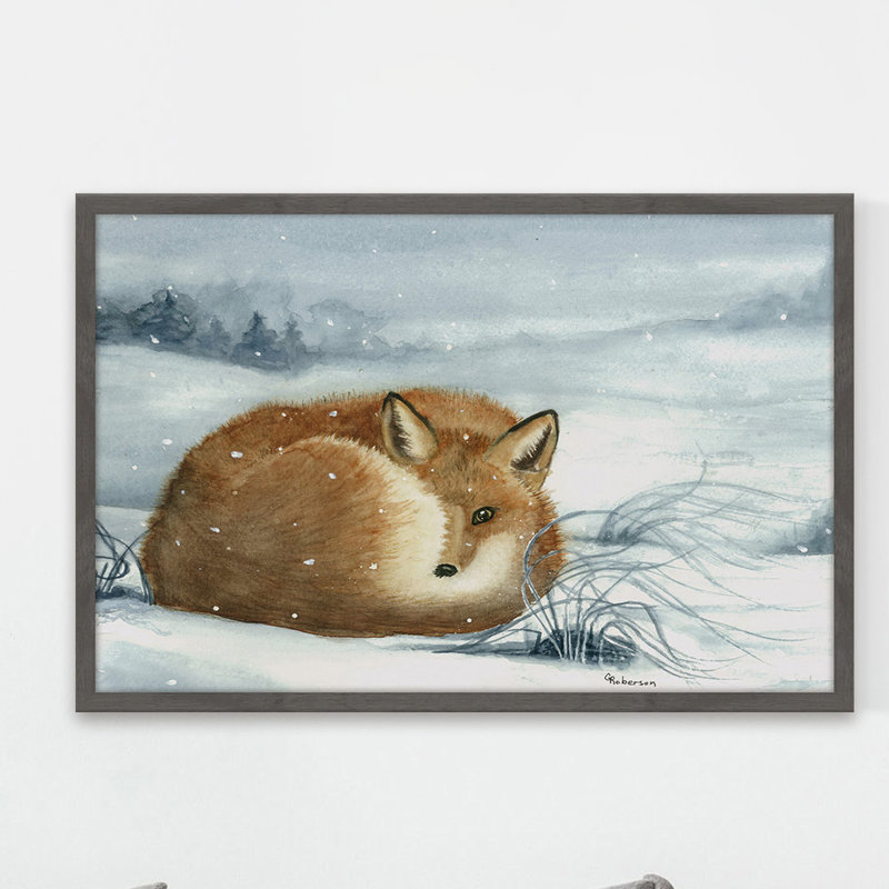 Sheltered 1 Piece Single Picture Frame Painting, 61cm H x 91cm W x 4cm D