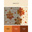 Tapis abstrait moderne et contemporain lavable à la machine Hartsdale Thanksgiving en beige - reliure beige-268401071