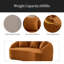 Causeuse de canapé incurvée moderne incurvée Curved-1366414312