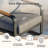 Haven 3-piece Outdoor Sofa Seating Group with Cushions, Dark Gray Patio Conversation Set-893269280