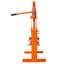 Presse d'atelier hydraulique à cadre en A de 6 tonnes, unité d'alimentation en acier orange-130595063