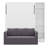 Murphy Bed Wall Bed with Sofa,with Shelves-125171936
