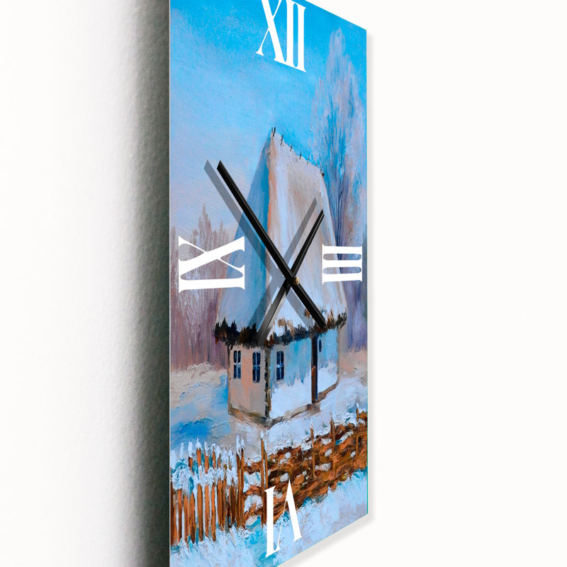Horloge murale traditionnelle Traditional Winter, Grand