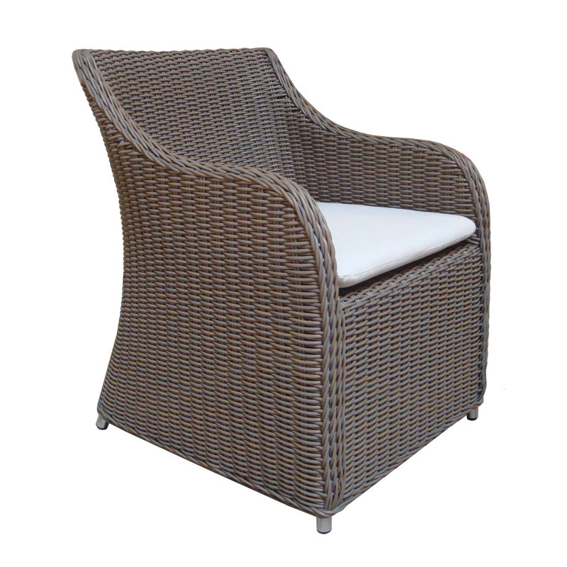 Chaise de patio avec coussin Porto Fino