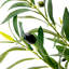 Olive artificielle 6 pi avec pot et mousse, plantes artificielles pour la décoration de bureau personnel-145626704