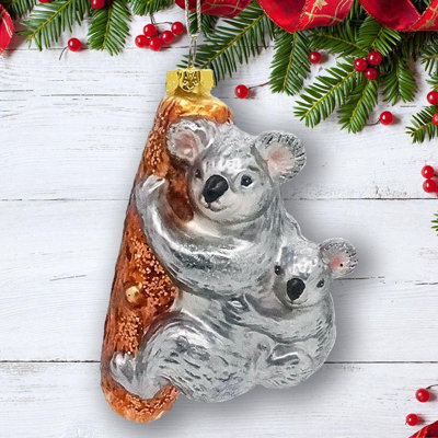 Ornement de Noël en verre Jathniel Koala