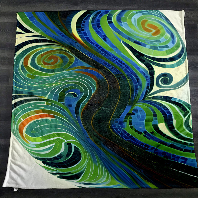Throw Blanket, 51" W x 60" L