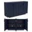 Armoire de rangement à lattes 59,8 "avec portes et tablettes-827678902