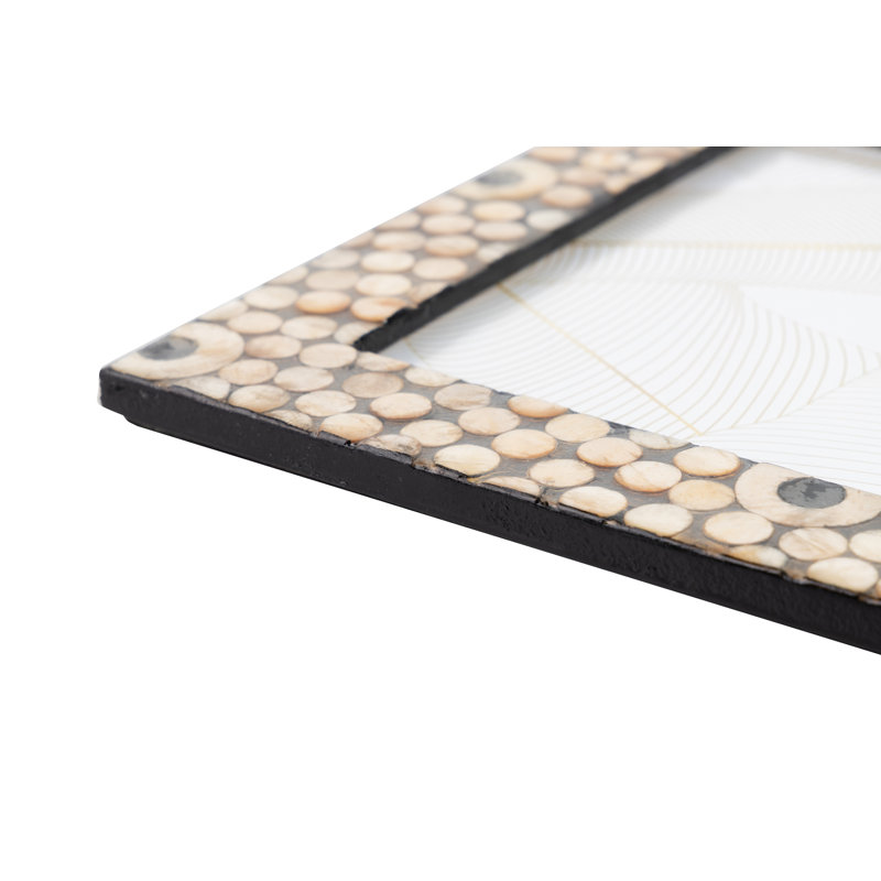 Capiz Photoframe 10x15 Cm 43087860DC264481A9D1458A800A156B, 32cm H x 27cm W x 2cm D