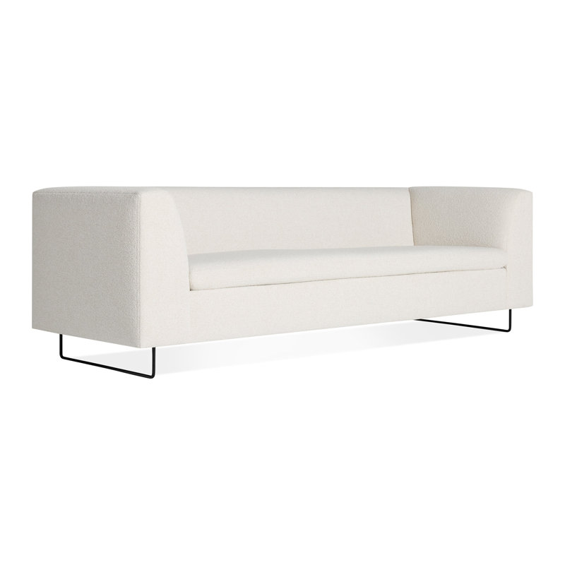 Canapé en cuir Bonnie, H 29 po x l 96 po x P 33 po, Vos Vos