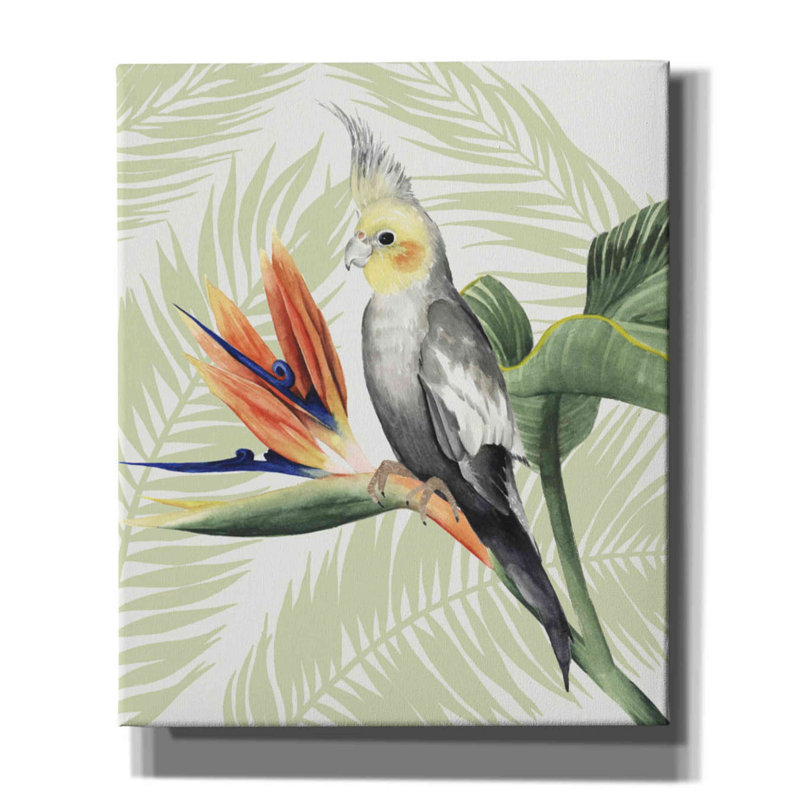 Bayou Breeze «Avian Paradise I» par Grace Popp, H 24 po x l 20 po x P 0,75 po