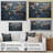 Rustic Routes world map - World Map Canvas Prints-97033688-97033685